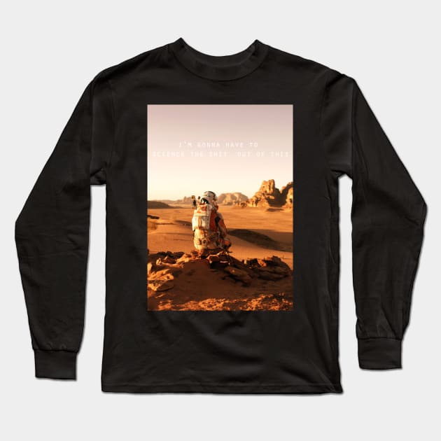 The Martian notebook Long Sleeve T-Shirt by liilliith